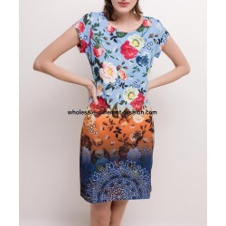 manufacturer dropshipping dress ethnic floral print summer 101 idées 5920X